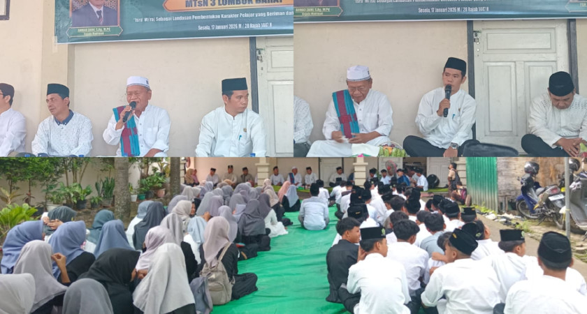 Isra Mi’raj dan Penguatan Karakter: Ikhtiar MTsN 3 Lombok Barat Mencetak Pelajar Beriman dan Berakhlak Karimah
