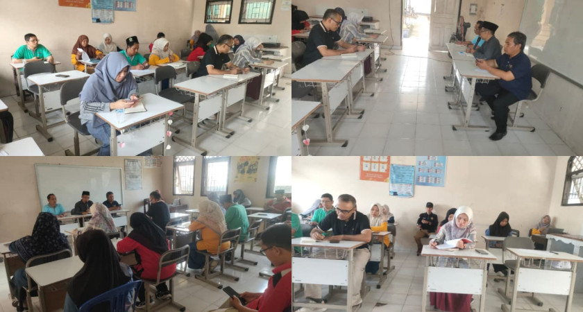 Sinergi dan Persiapan Maksimal, MTsN 3 Lombok Barat Gelar Rapat Evaluasi Rutin