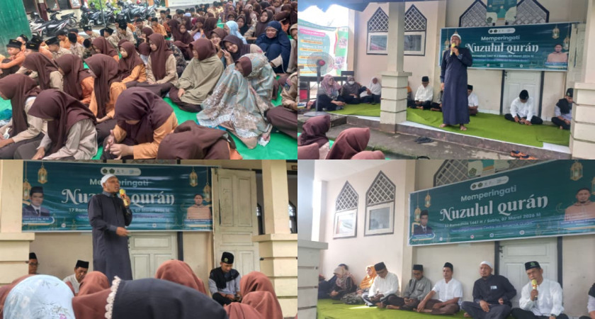 MTsN 3 Lombok Barat Peringati Nuzulul Qur’an 1447 H, Bangun Generasi Cerdas dan Berakhlak Qur’ani