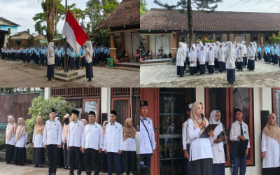 Upacara Bendera Rutin MTsN 3 Lombok Barat: Membangun Kepedulian dan Manfaat bagi Sesama