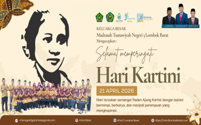 MTsN 3 Lombok Barat Peringati Hari Kartini 2026, Semangat Perempuan Berkarya dan Menginspirasi