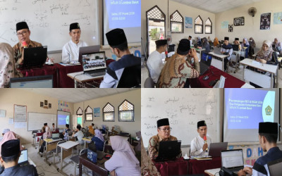 Pengawas Bina Lakukan Pendampingan Penyusunan RKT dan RKAM 2026 serta Penguatan Kompetensi Guru di MTsN 3 Lombok Barat